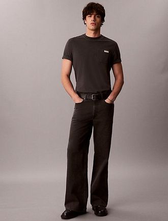 Calvin Klein Relaxed Wide Leg Jeans