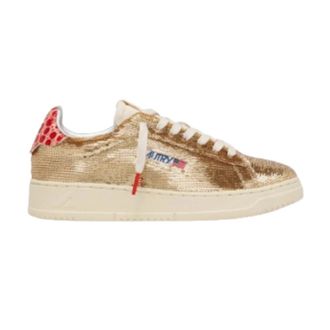 Autry Sneakers - Dames - Sneakers - Geel - 38 EU - Leer - Schoenen
