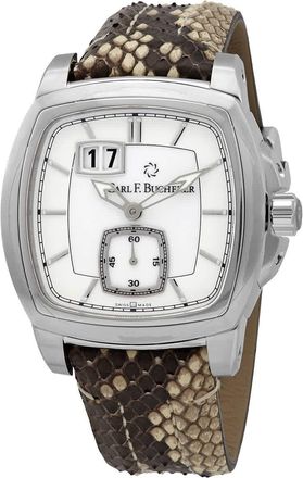 Bucherer Patravi EvoTec Automatic White Dial Watch 00.10628.08.23.01