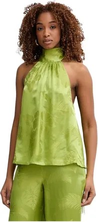 Retrof&ecirc;te Donna, Top, Verde, L, new