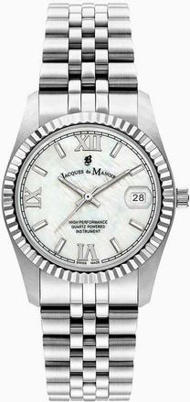 Jacques du Manoir Inspiration Roman Mother of Pearl Dial Ladies Watch JWL01301