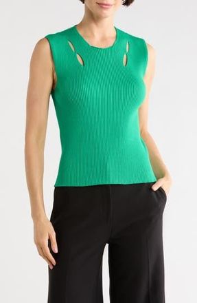 Longchamp Sweater Tank in Grass at Nordstrom Rack, Size Large