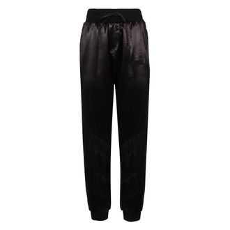 Dsquared2 Sweatpants, female, Black, Size: 2XS Techno Fabric Track Pants
