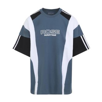 Martine Rose Heren, Tops, Blauw, Maat: L Katoen