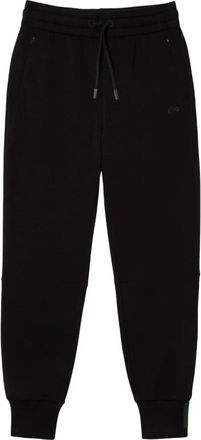 Lacoste Broeken, Dames, Zwart, M, Zwarte Broek voor Vrouwen