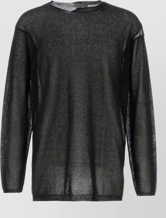 Yohji Yamamoto black sweater