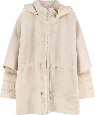 Moorer Giacca Raja-mcw - - Jackets - Donna - Beige - S