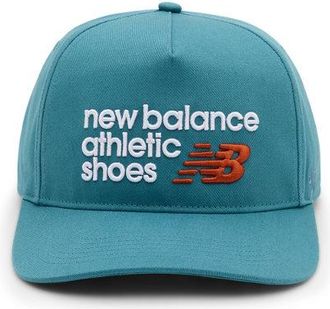 New Balance Unisex 47 Hitch NB Athletics in Blue/White Cotton Twill, size OSZ