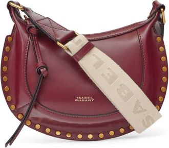 Isabel Marant Mini Moon leather bag - women - Calf Leather - One Size - Red