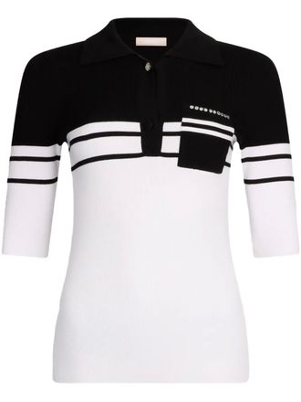 Liu Jo Gestreept poloshirt - Wit