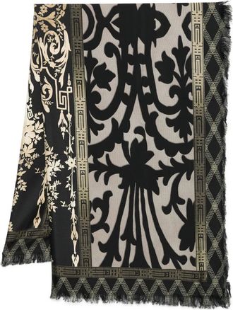 Pierre-Louis Mascia all-over print scarf - Neutrals