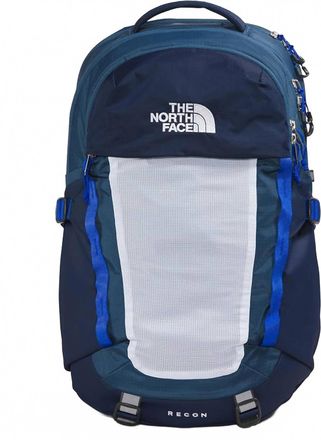 The North Face Mens Recon School Laptop Backpack In Summit Navy/dusty Periwinkle/shady Blue
