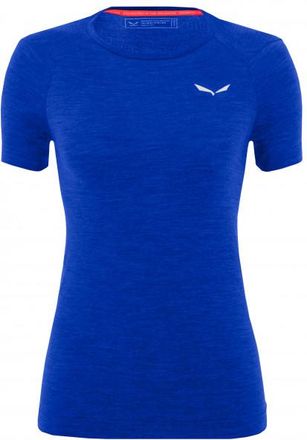 Salewa Zebru Fresh AMR T-Shirt Merinounterwäsche für Damen | blau