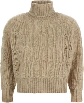Agnona Mujer, Jerseys, Beige, Talla: S