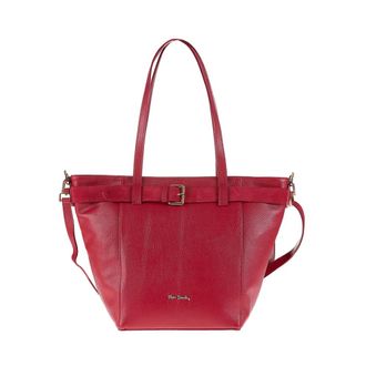 Pierre Cardin Schoudertas - Dames - Schoudertassen - Rood - ONE Size - Katoen - Tassen