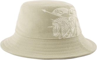 Burberry Ekd Twill Bucket Hat
