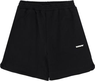 Barrow Black Logo Shorts