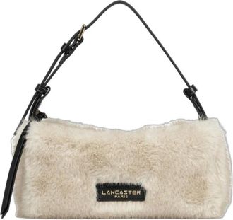 Lancaster Petit sac rectangle Moumoute - Dames - Tassen - Beige - Maat: ONE Size Poliester