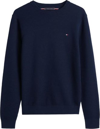 Tommy Hilfiger Maglione con logo - Blu
