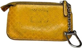 Gucci Pre-owned Vintage Portacarte - - Pre-owned - Donna - Giallo - ONE SIZE