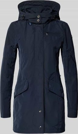 Gil Bret Jacke mit Kapuze und Pattentaschen in Marine, Gr&ouml;&szlig;e 36