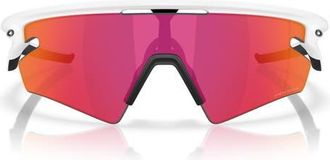 Oakley Gender Inclusive Sphaera Slash 36mm Rectangle Sunglasses in Matte White/prizm Field at Nordstrom