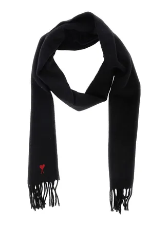 Ami Wool Scarf - Black