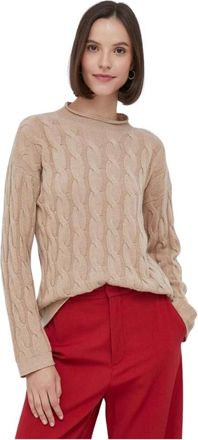 Benetton Mujer, Jerseys, Marr&oacute;n, Talla: S
