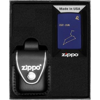 OEM Juego De Encendedores Zippo Con Dise&ntilde;o De Le&oacute;n Del Zodiaco, Regalo N.&ordm; 3