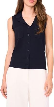 Halogen Lapel Collar Sweater Vest in Navy Depths at Nordstrom Rack, Size Xx-Small