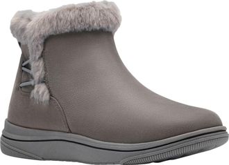 Clarks Womens Breeze FurAnkle Boots, Grey Dark, 37.5 EU Weit