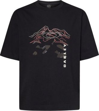 Oakley MTN Ridge Tee T-Shirt f&uuml;r Herren | schwarz