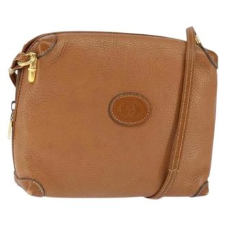 Gucci Pre-owned Cross Body Bags, female, Brown, Size: ONE SIZE Pre-owned Vintage Cross Body Bag
