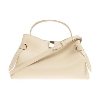 Yuzefi Shoulder Bags, female, Beige, Size: ONE SIZE Gyoza Handbag