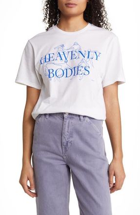 One DNA Gender Inclusive Heavenly Bodies Graphic Tee in White at Nordstrom, Size Medium