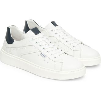 Nero Giardini Low Top Sneaker in White at Nordstrom, Size 11-11.5Us