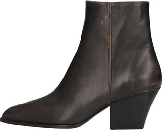 Toral Shoes Scarlet Country Enkellaarzen - Dames - Cowboylaarzen - Bruin - 43 EU - Schoenen