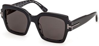 Tom Ford TI0035 05A Womens Sunglasses Black Size 53