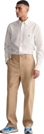 GANT Heren Oxford overhemd (Wit)