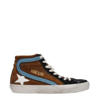 Golden Goose Sneakers Slide classic Uomo Camoscio Marrone/Nero