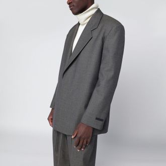 Fear of God Blazer monopetto grigio in lana