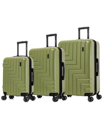 Dukap Dukap Zahav Lightweight Expandable Hardside Spinner 3Pc Luggage Set