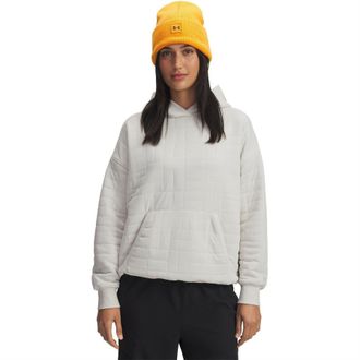 Under Armour Womens Unstoppable Flhoody in White - Size 10 UK