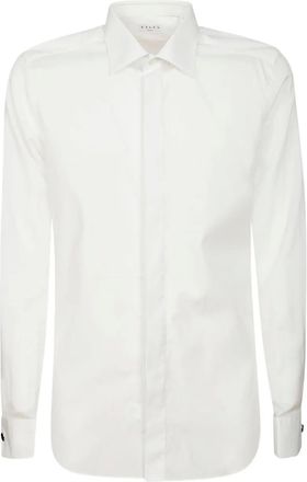 Xacus Camicia in cotone a maniche lunghe - Bianco