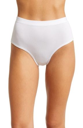 MeUndies FeelFree High Waist Briefs in White at Nordstrom, Size Xx-Large