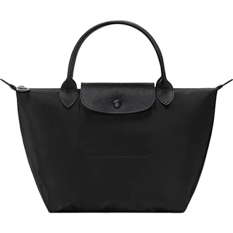 Longchamp Small Le Pliage One Top Handle Bag in Black at Nordstrom