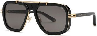Philipp Plein SPP109V 700K Shiny Black/Grey