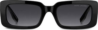 Marc Jacobs Occhiali da sole The Rectangle - Nero