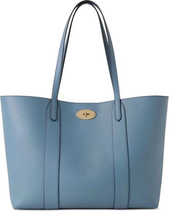 Mulberry Borsa tote Bayswater in pelle - Blu