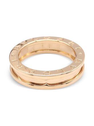 Bulgari 2010s 18K rose gold B.zero1 ring